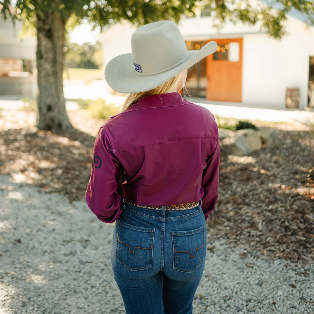 RD Maroon Rodeo Shirt