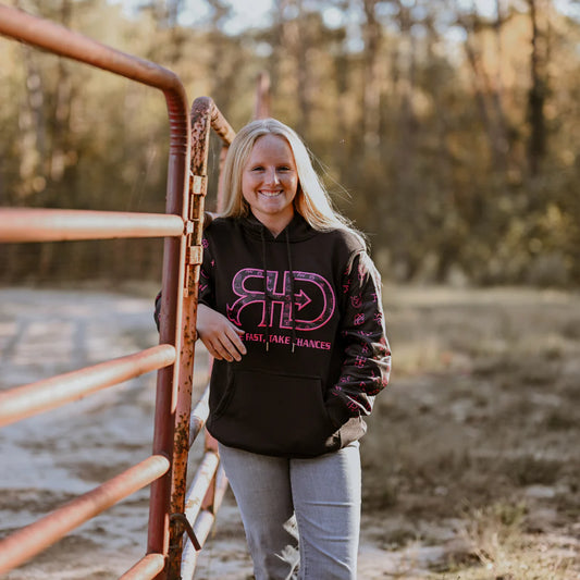 RD Pink Brands Hoodie