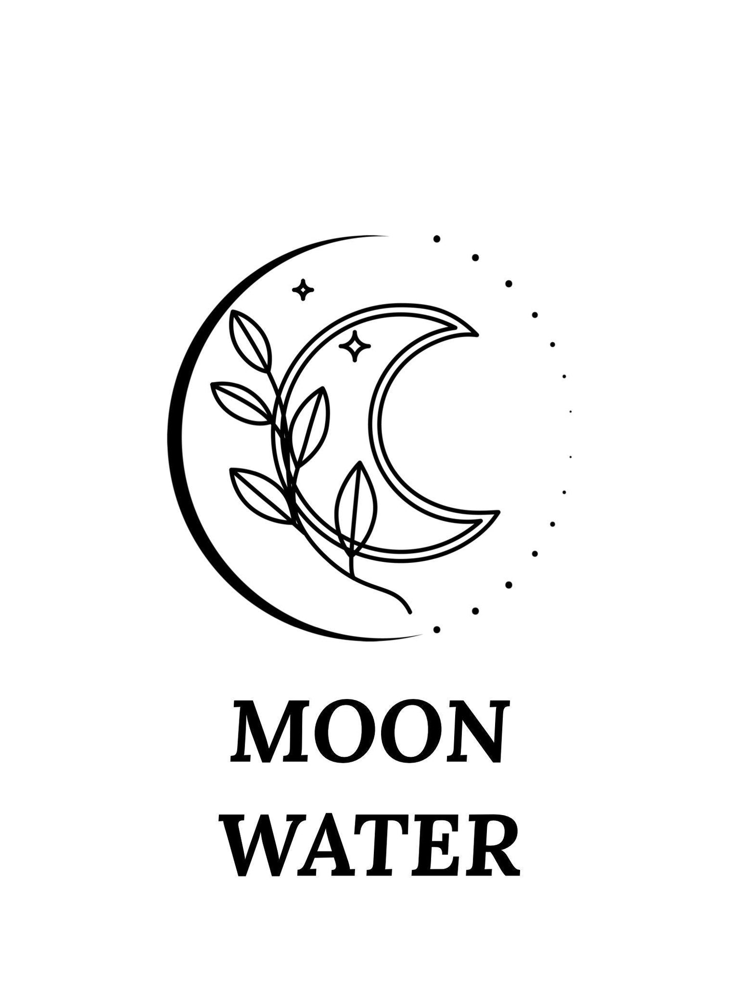 Charged Moon Water β Ritual Water for Spells & Spiritual Practice (2 Sizes)