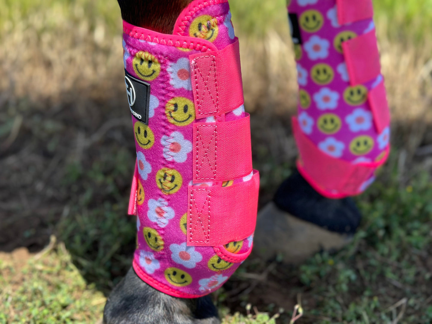 Pink and White Smiles Sport Boots