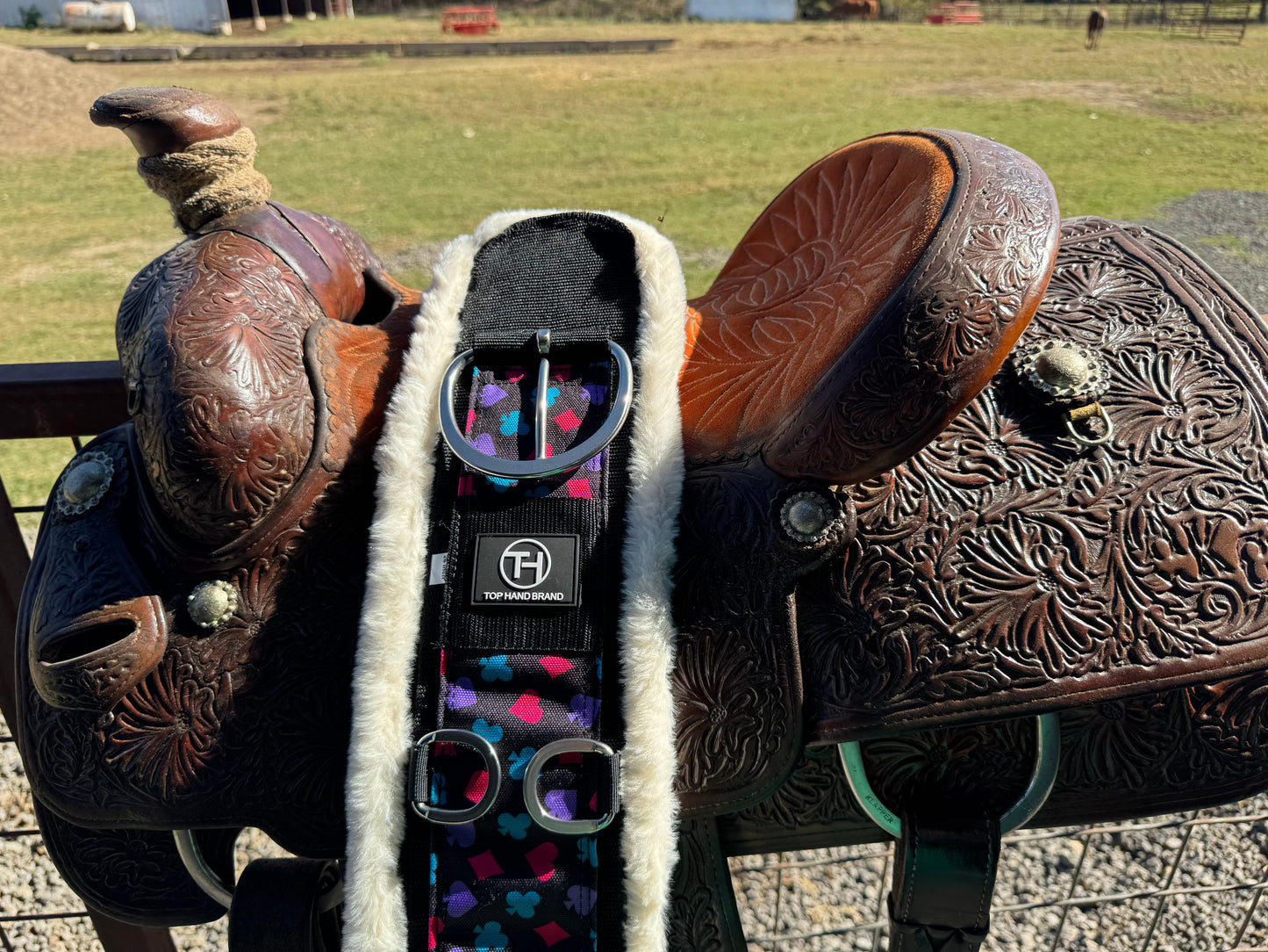 Fleece Western Cinch