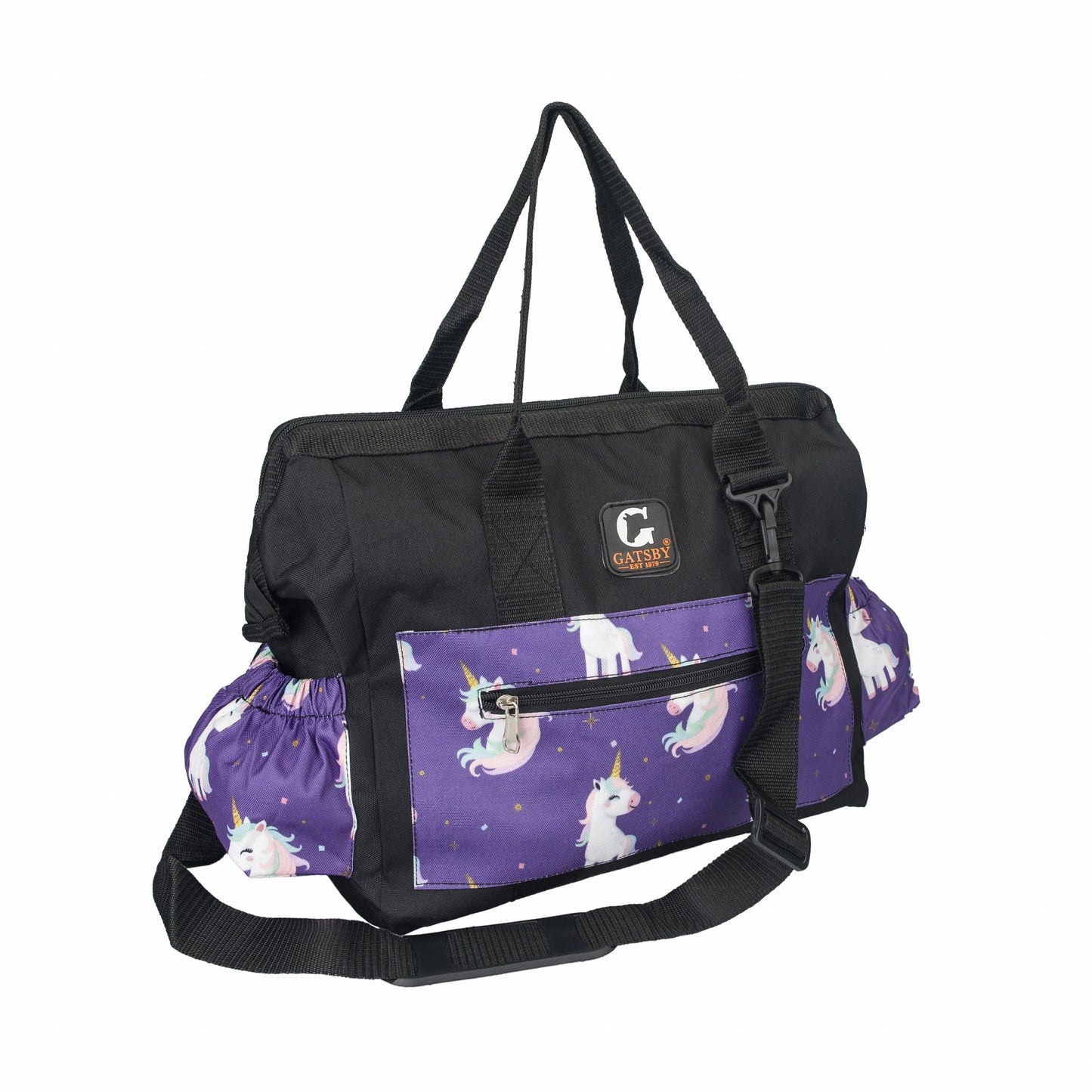 Gatsby Print Nylon Grooming Tote