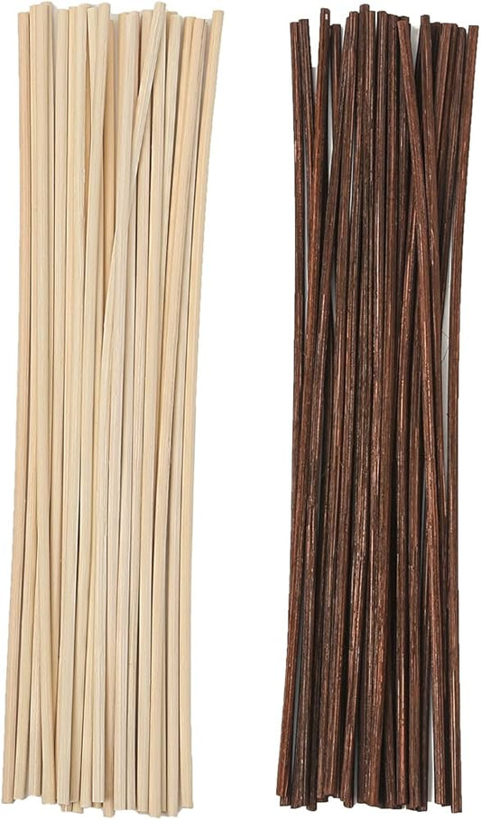 Specialty Rattan Reeds – 10" Diffuser Sticks in Multiple Colors