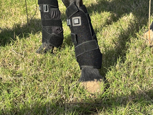 Red Light Front Tendon boots