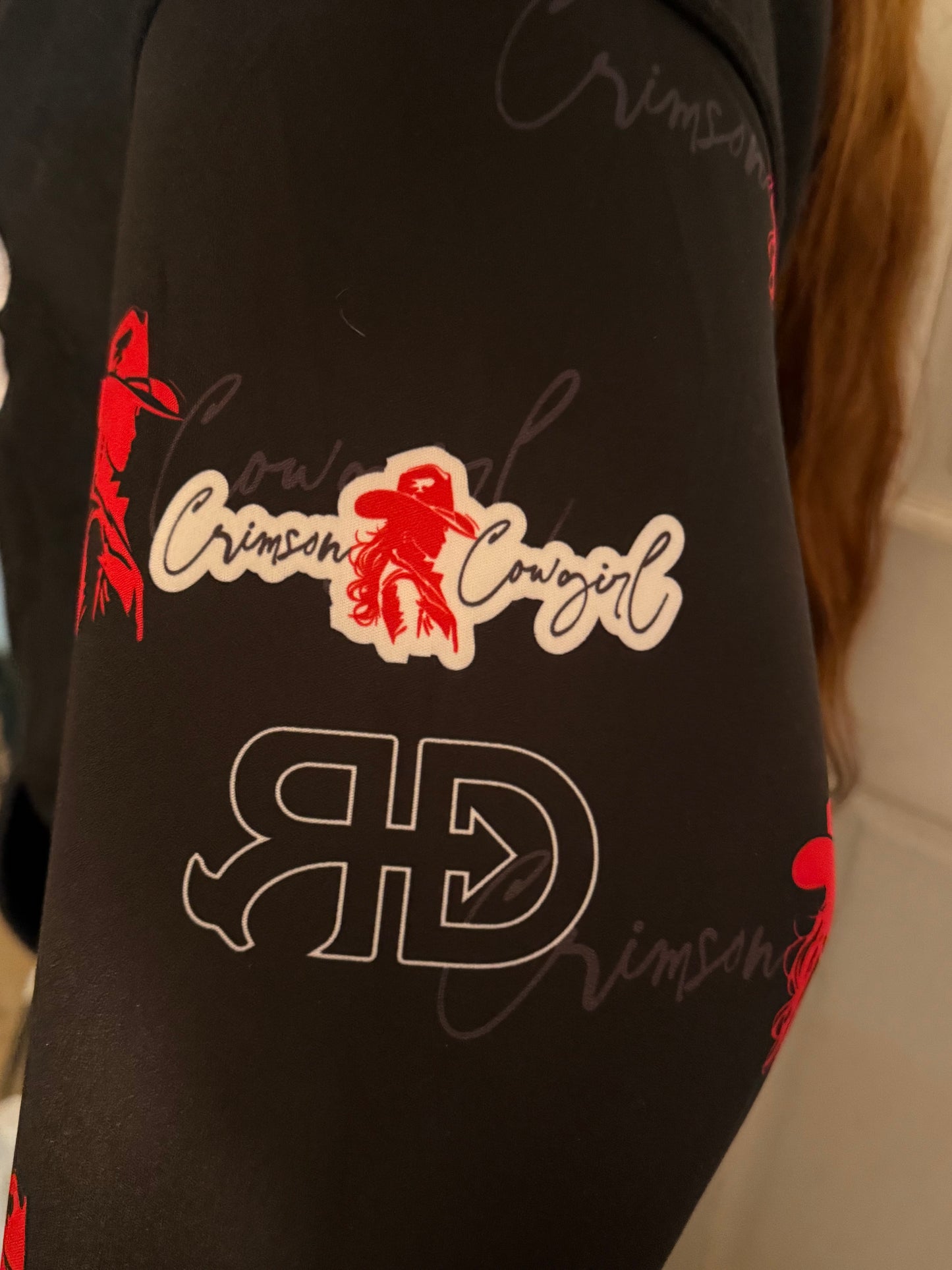 Crimson Cowgirl Custom RD Hoodie - Pre Orders
