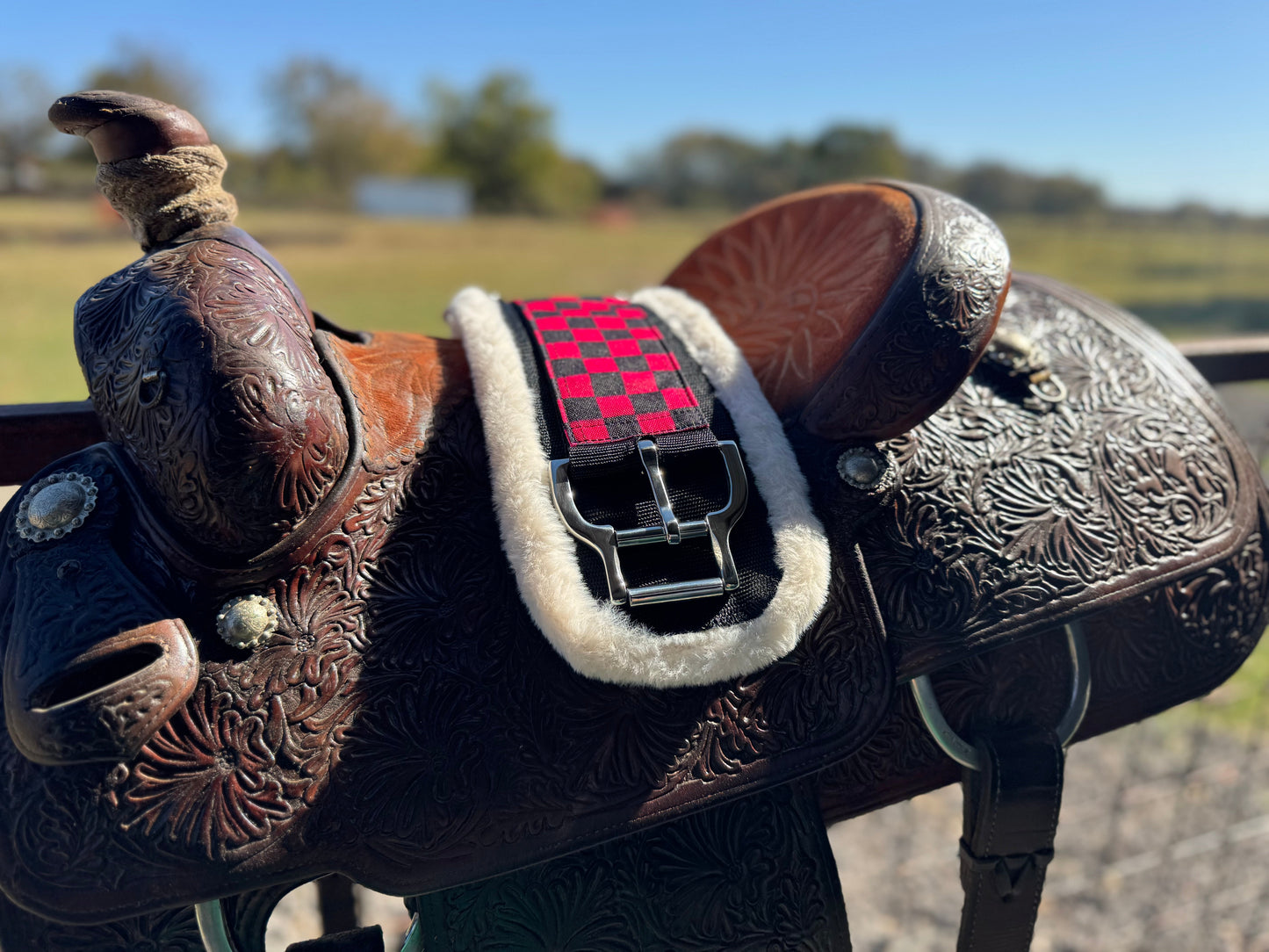 Fleece Western Cinch