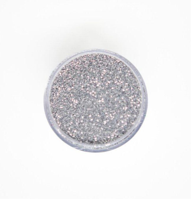 BIODEGRADABLE - The Metallics - Silver Steel - Glitter