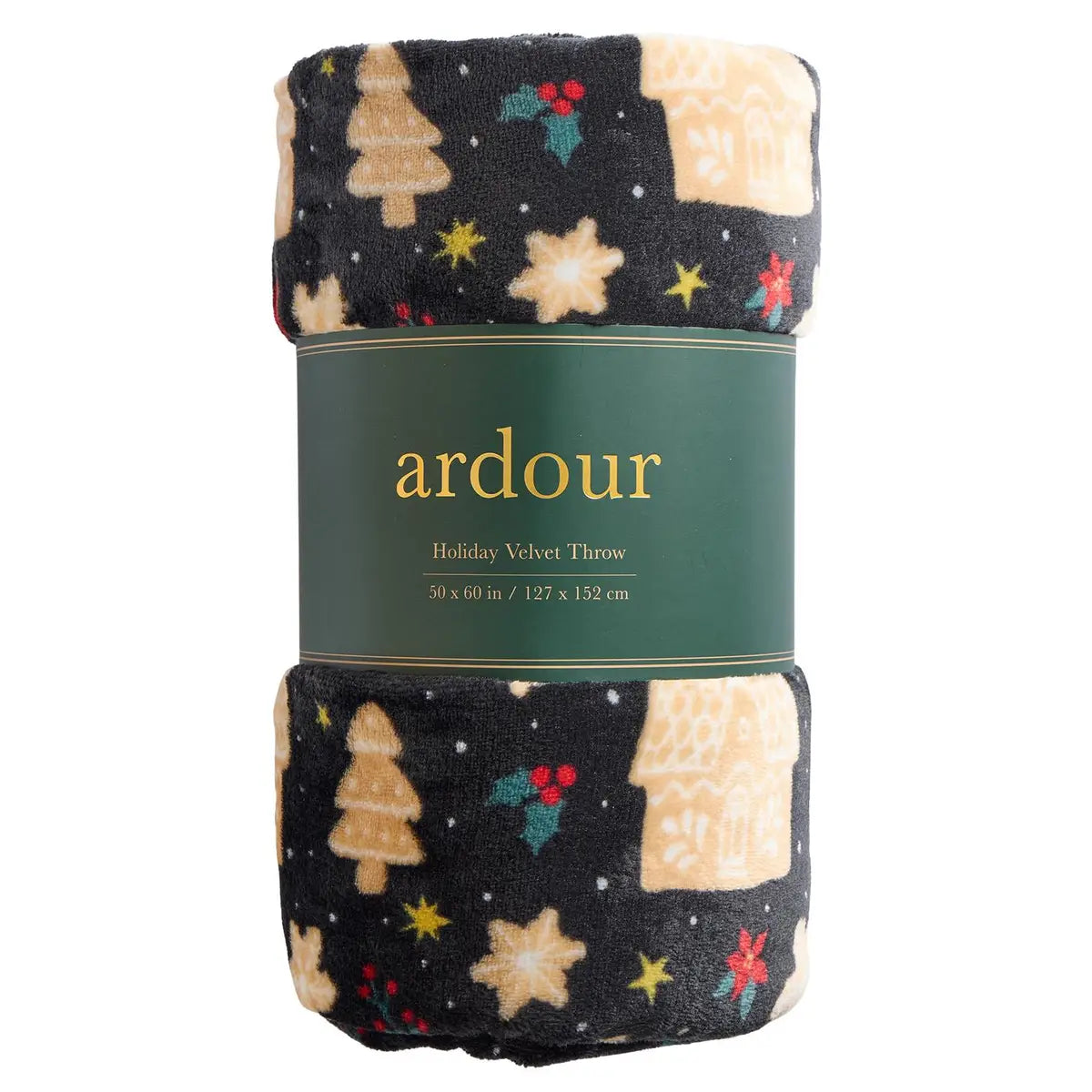 Holiday Velvet Throw