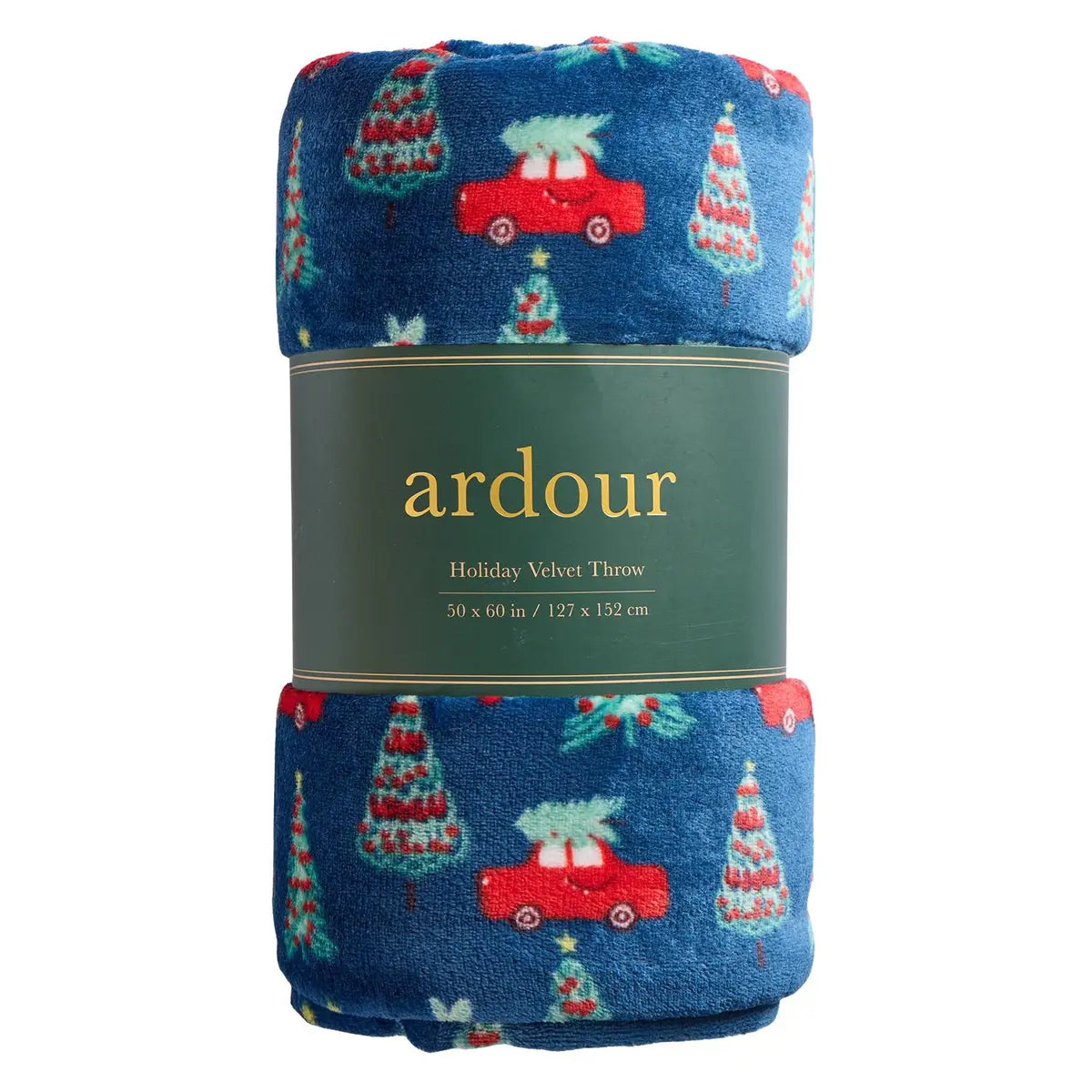 Holiday Velvet Throw