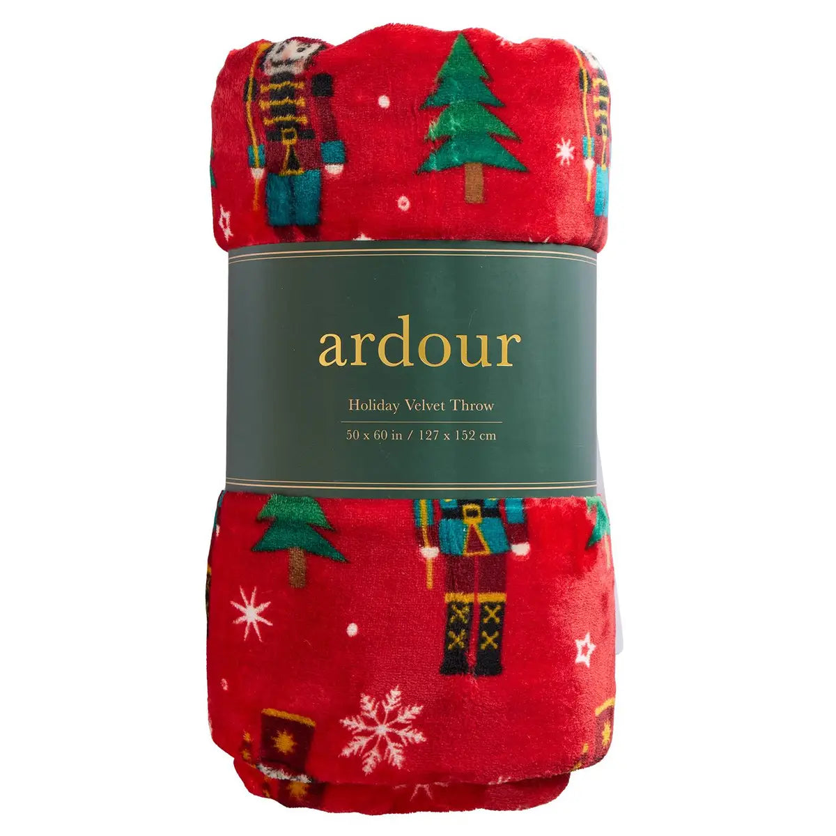 Holiday Velvet Throw