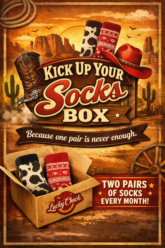 Kick Up Your Socks Box (monthly subscription)
