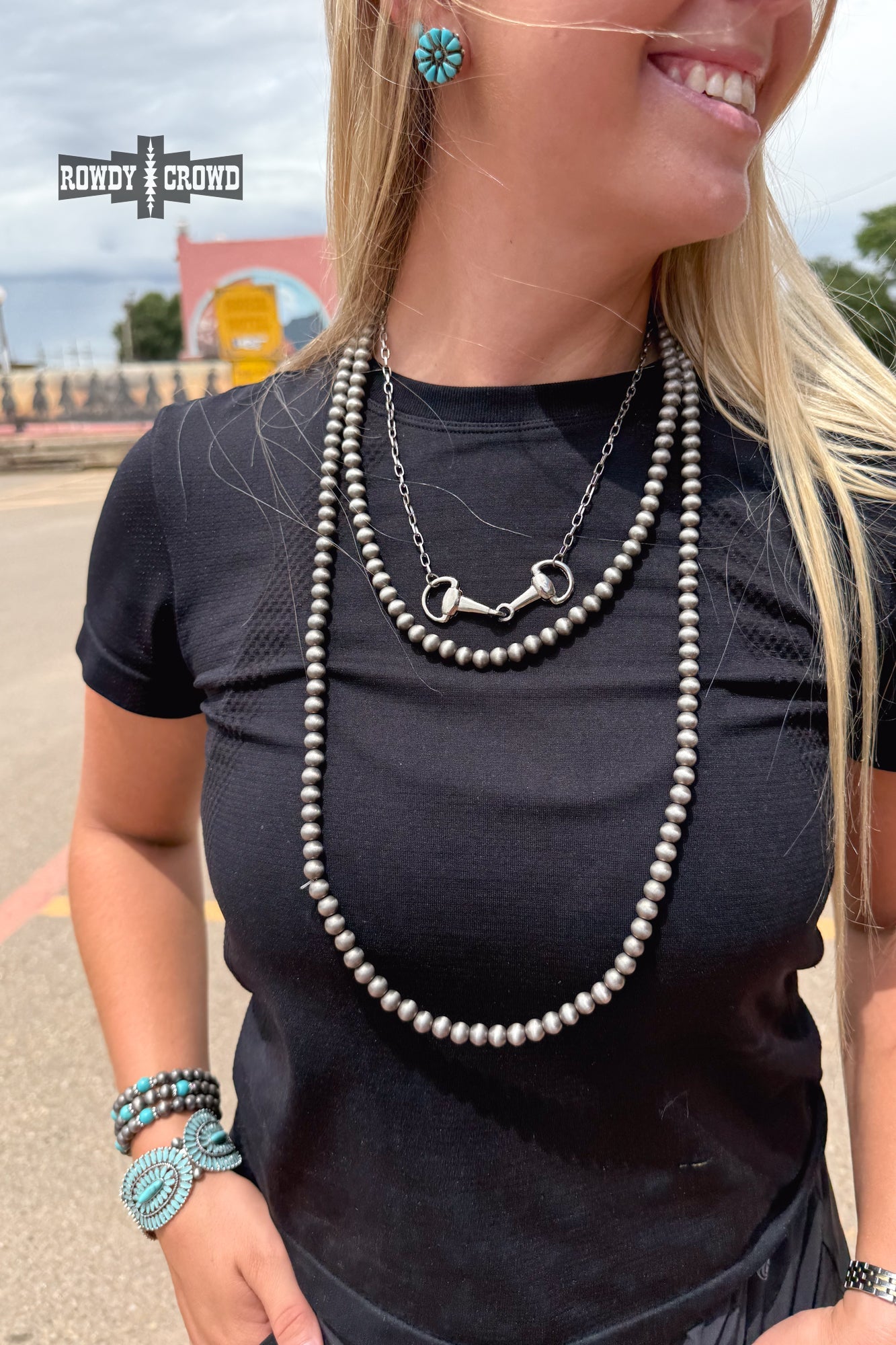 Buckaroo Pearl Necklace