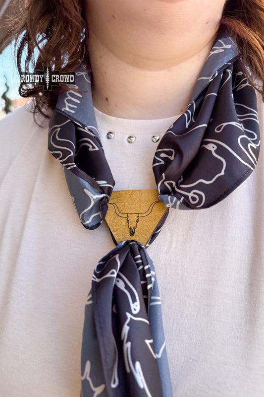 Seminole Skull Scarf Slide