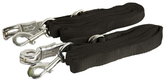 Gatsby Nylon Cross Ties with Panic Snap