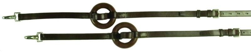 Gatsby Side Reins/Rubber Donut Horse 39-44 1/2in