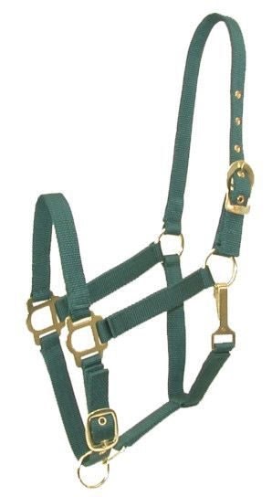 Gatsby Adj Nylon Halter/Snap