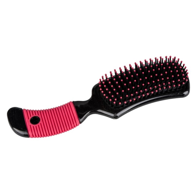 Gatsby Easy Grip Mane Tail Brush Red