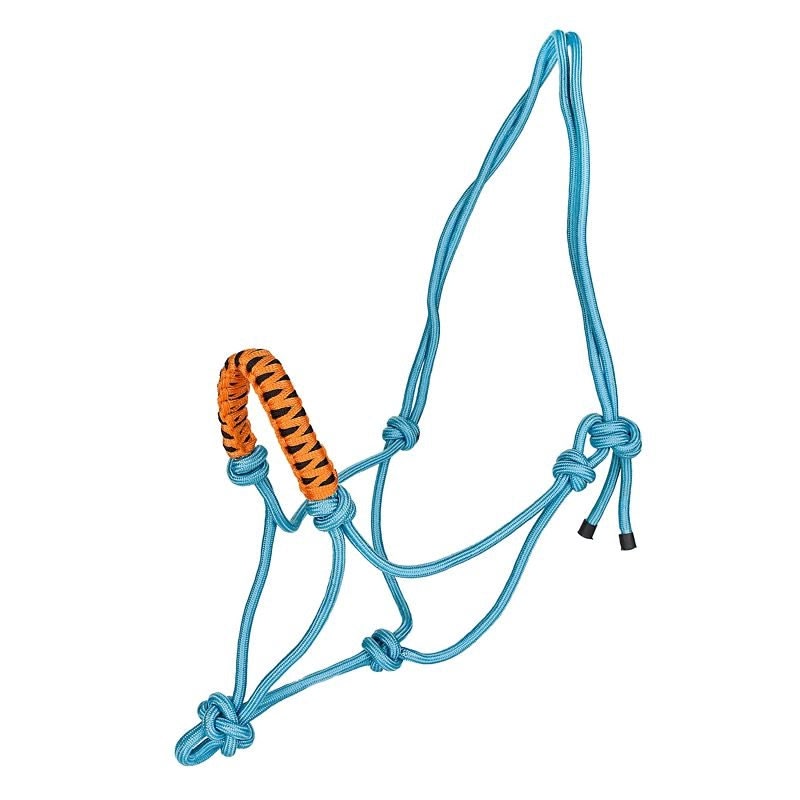 Tabelo Rope Halter with Braided Noseband