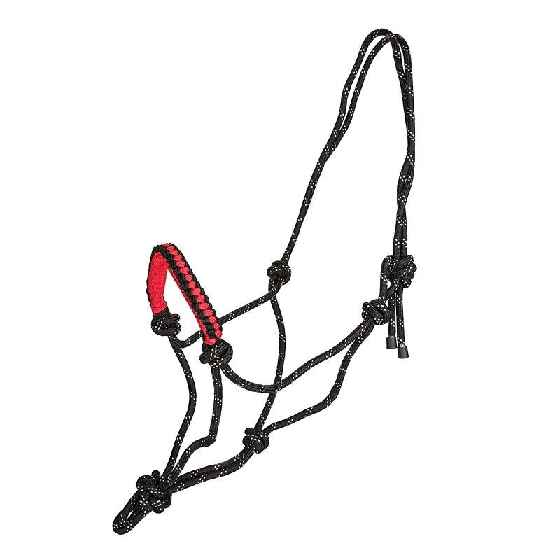 Tabelo Rope Halter with Braided Noseband