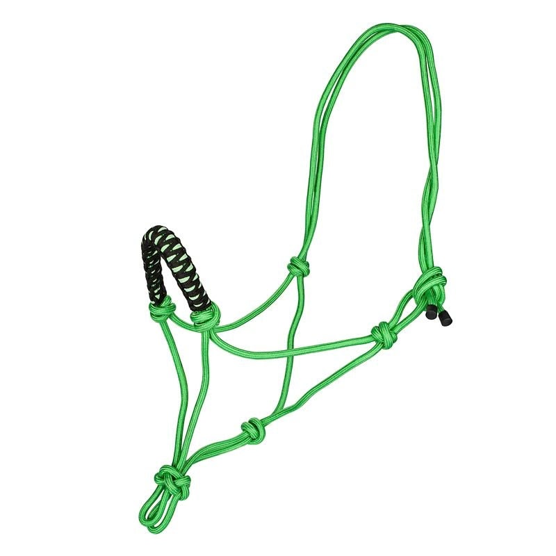 Tabelo Rope Halter with Braided Noseband
