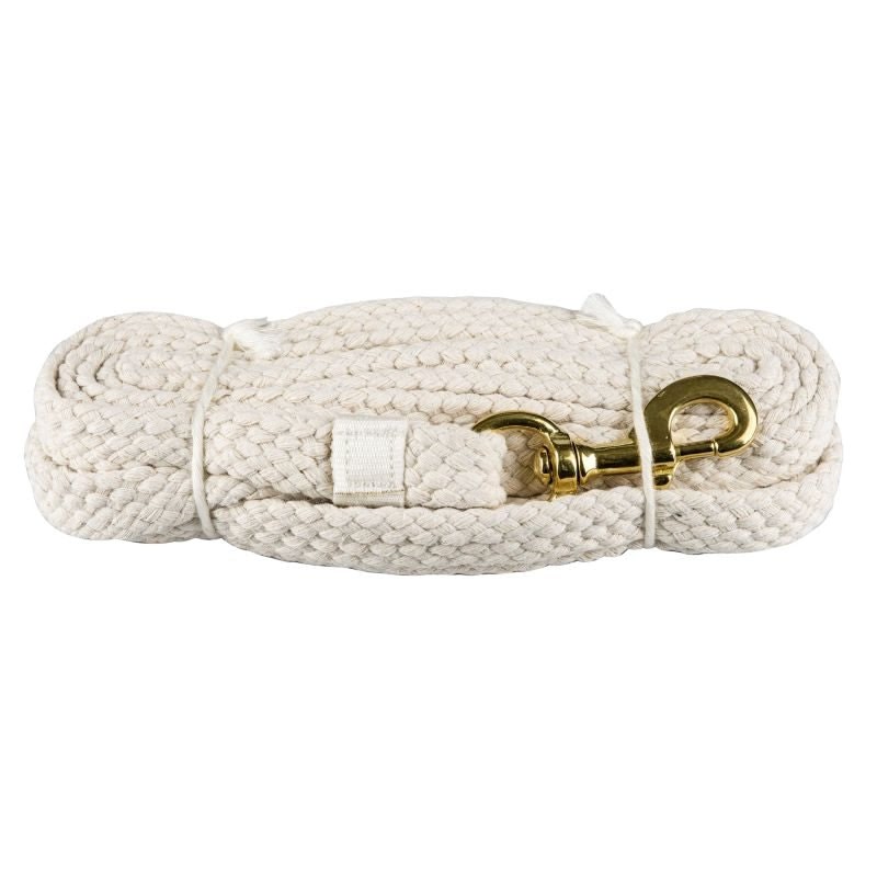 Tabelo Cotton White Lunge Line 25ft