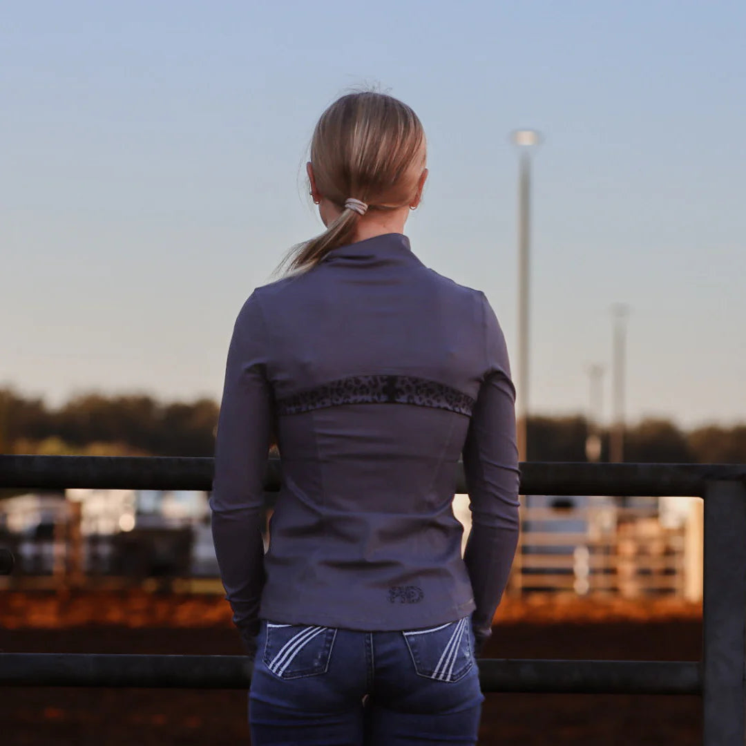 RD Gray Cheetah Jacket