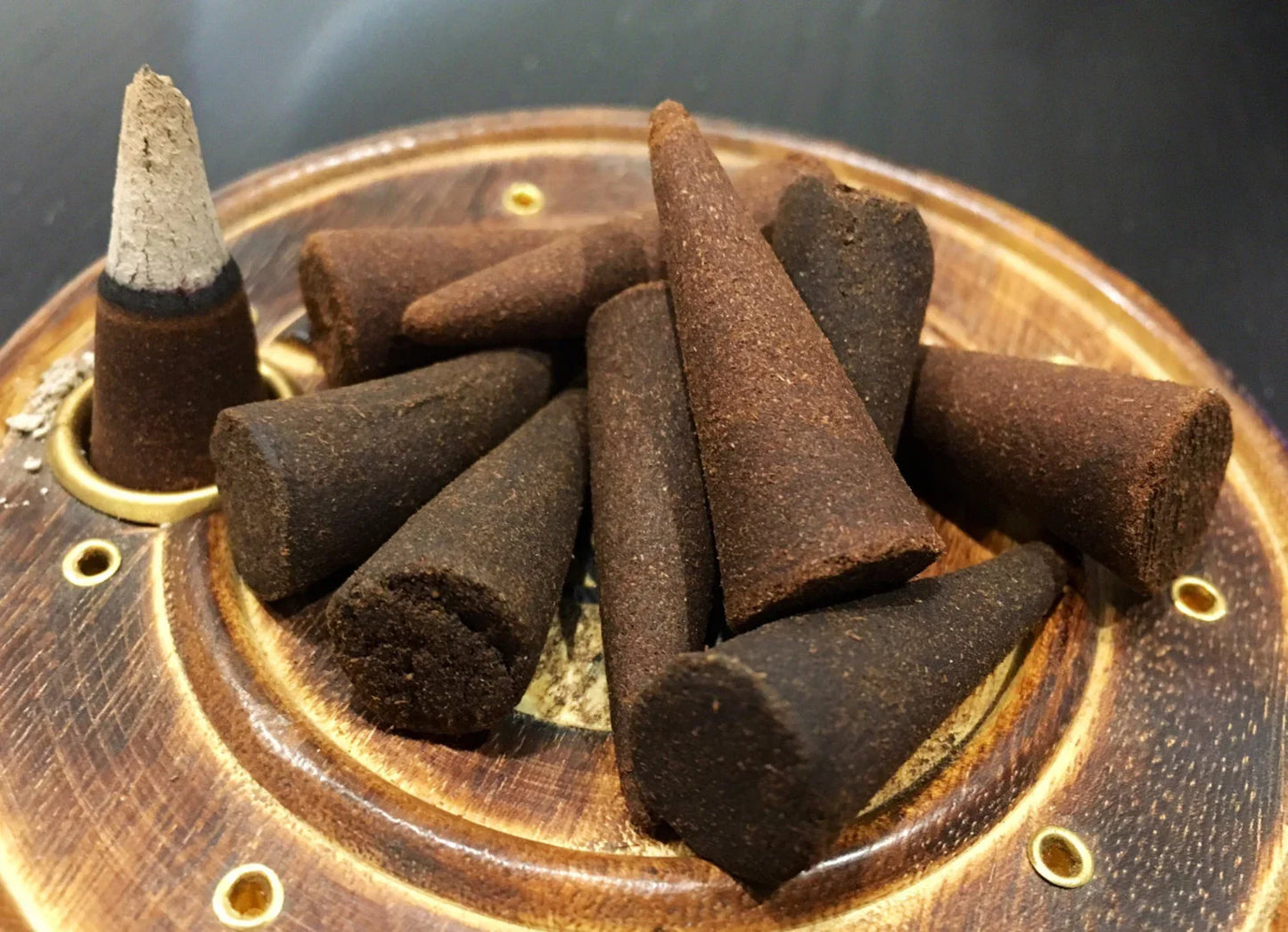 Hand-Dipped Incense Cones by Moon Water Apothecary