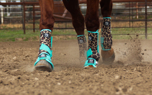 Cheetah Mint Sport Boots