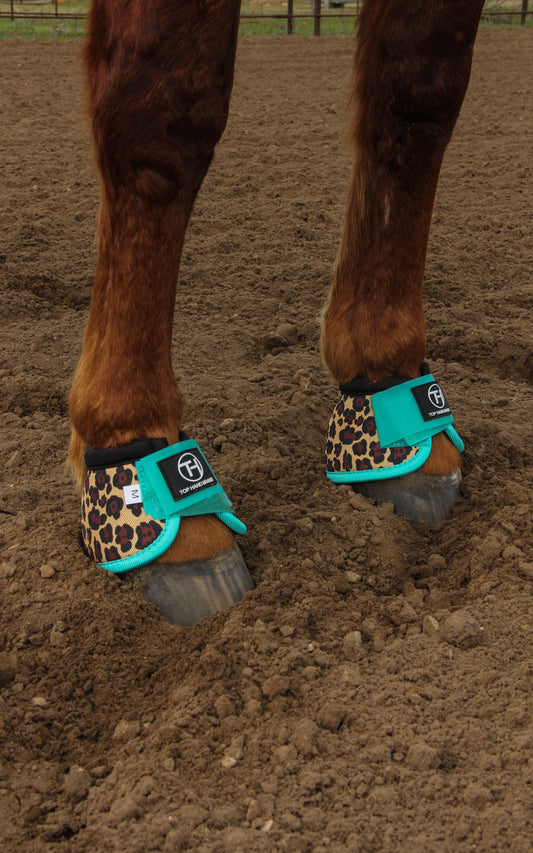 Cheetah Mint Bell Boot