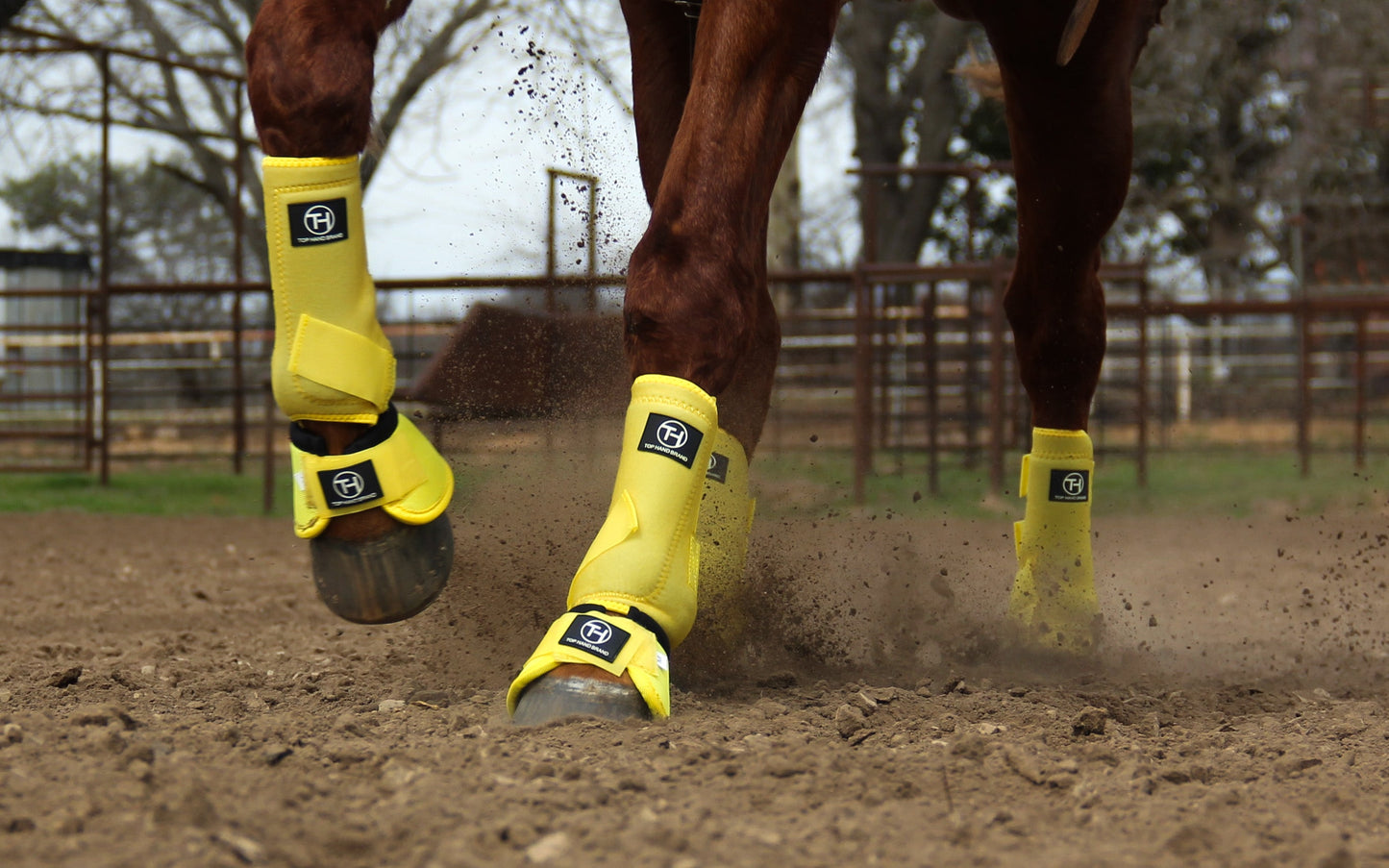 Solid Yellow Sport Boots