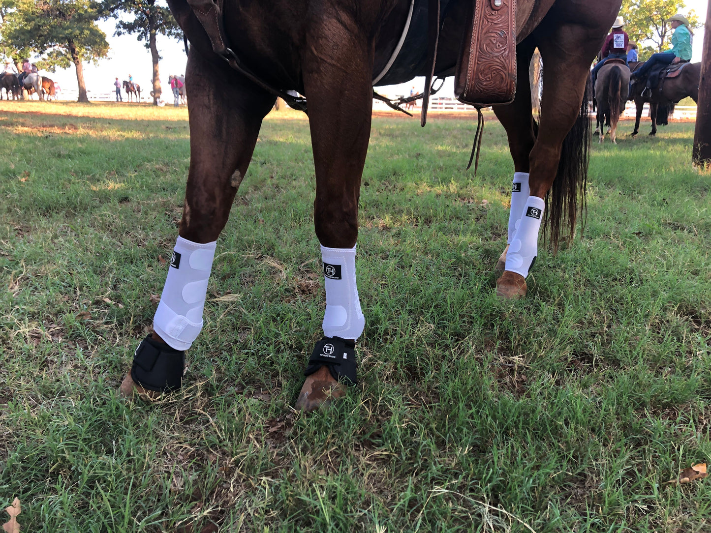 Solid White Sport Boots