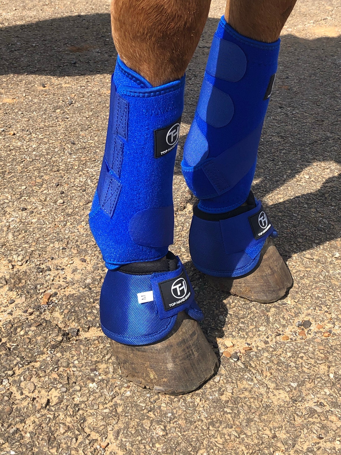 Royal Blue Bell Boots