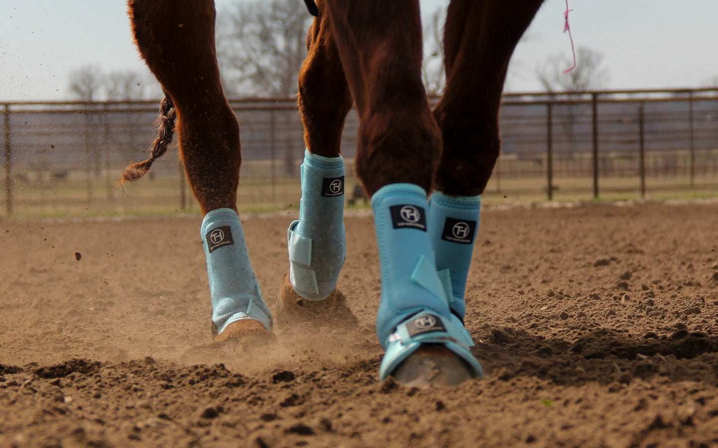 Baby Blue Sport Boots