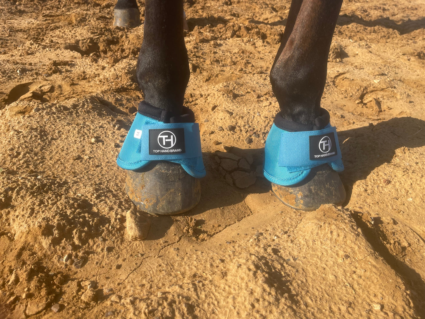 Turquoise Bell Boots