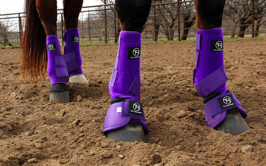 Solid Purple Sport Boot