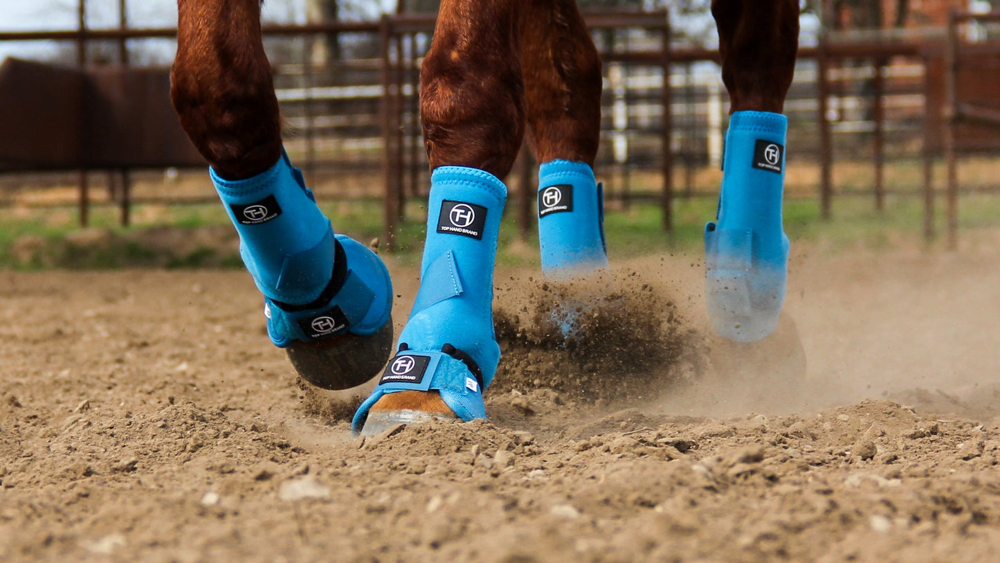 Solid Turquoise Sport Boot