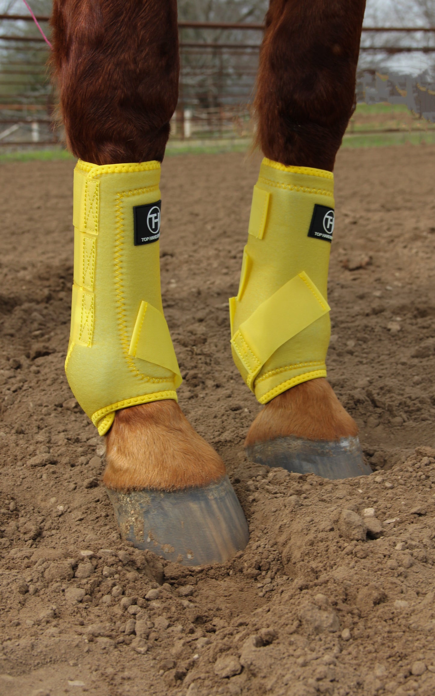 Solid Yellow Sport Boots