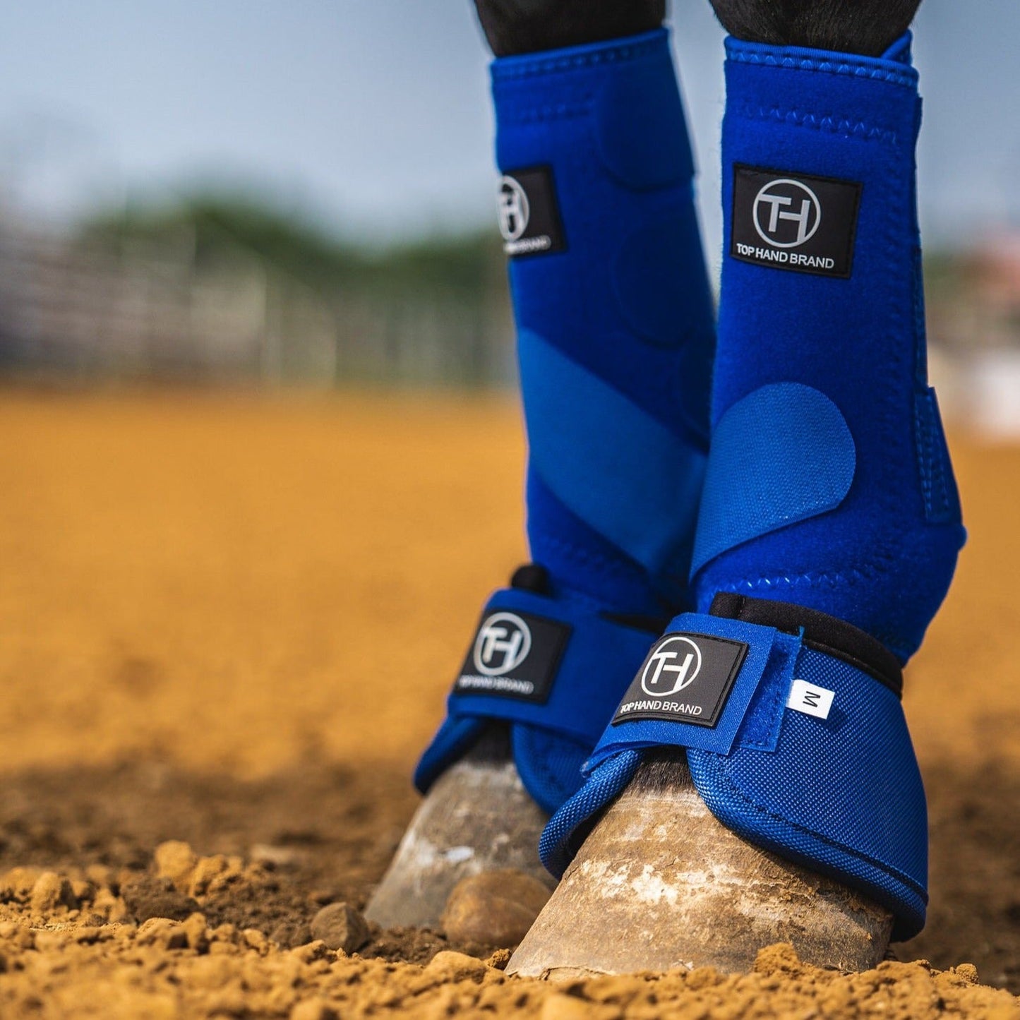 Royal Blue Bell Boots