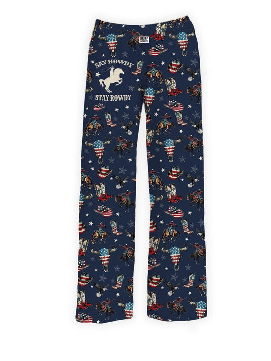Old West Cowboy Pajama Pants