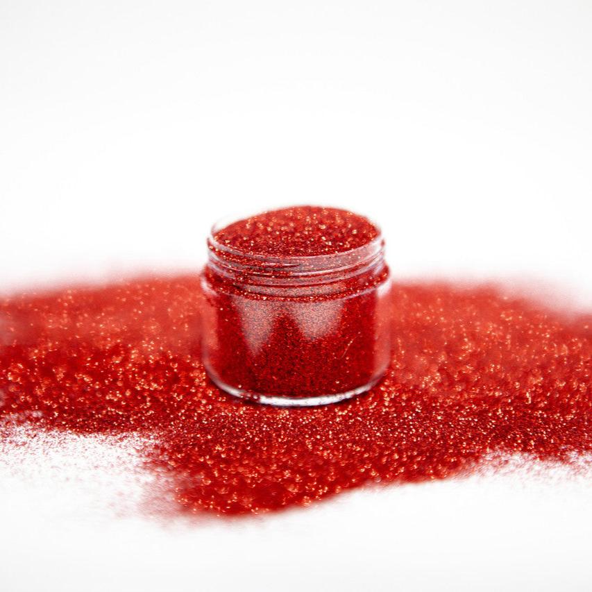BIODEGRADABLE - The Reds - Red Apple Radiance - Glitter