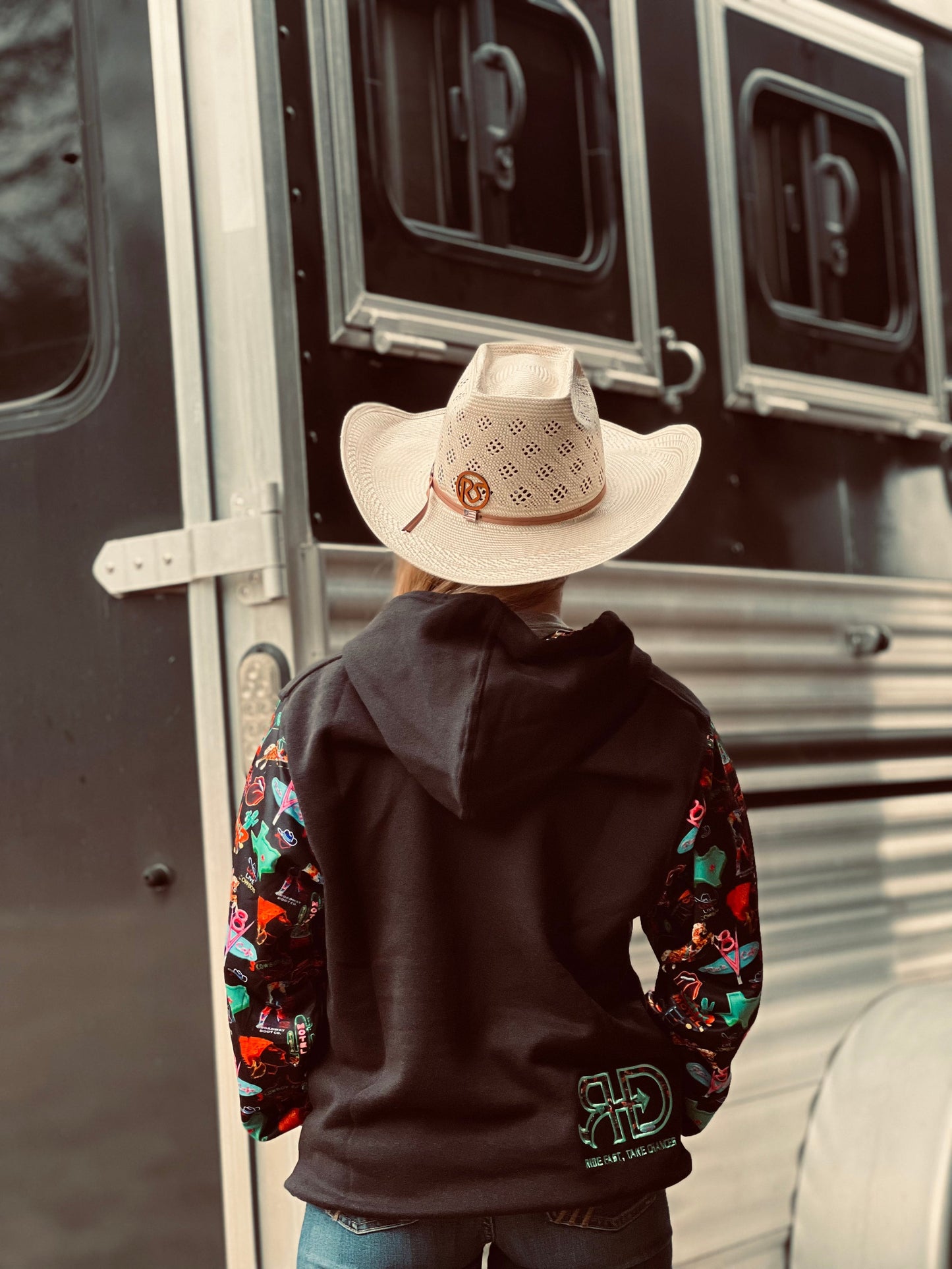 RD Neon Cowgirl Hoodie